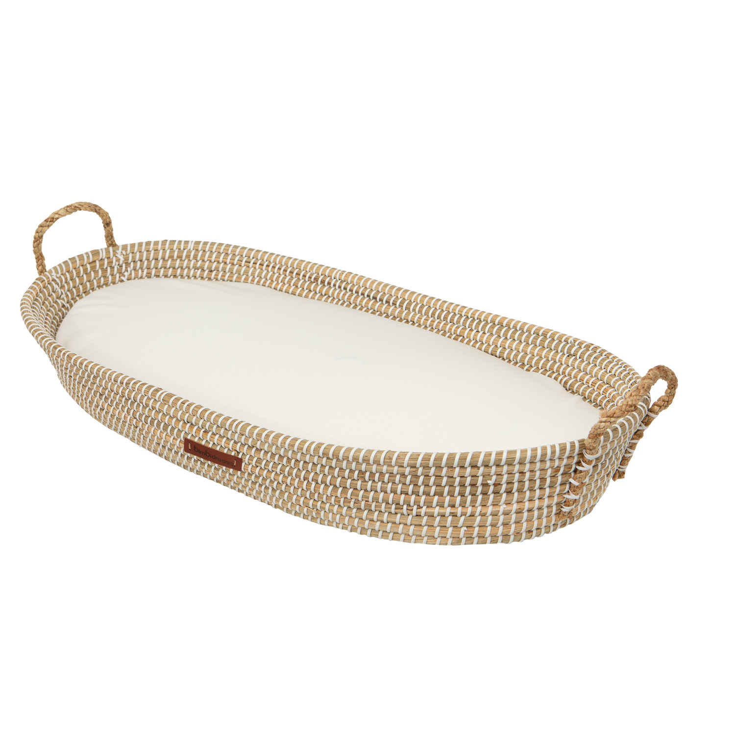 Cesto cambiador mimbre con colchón 