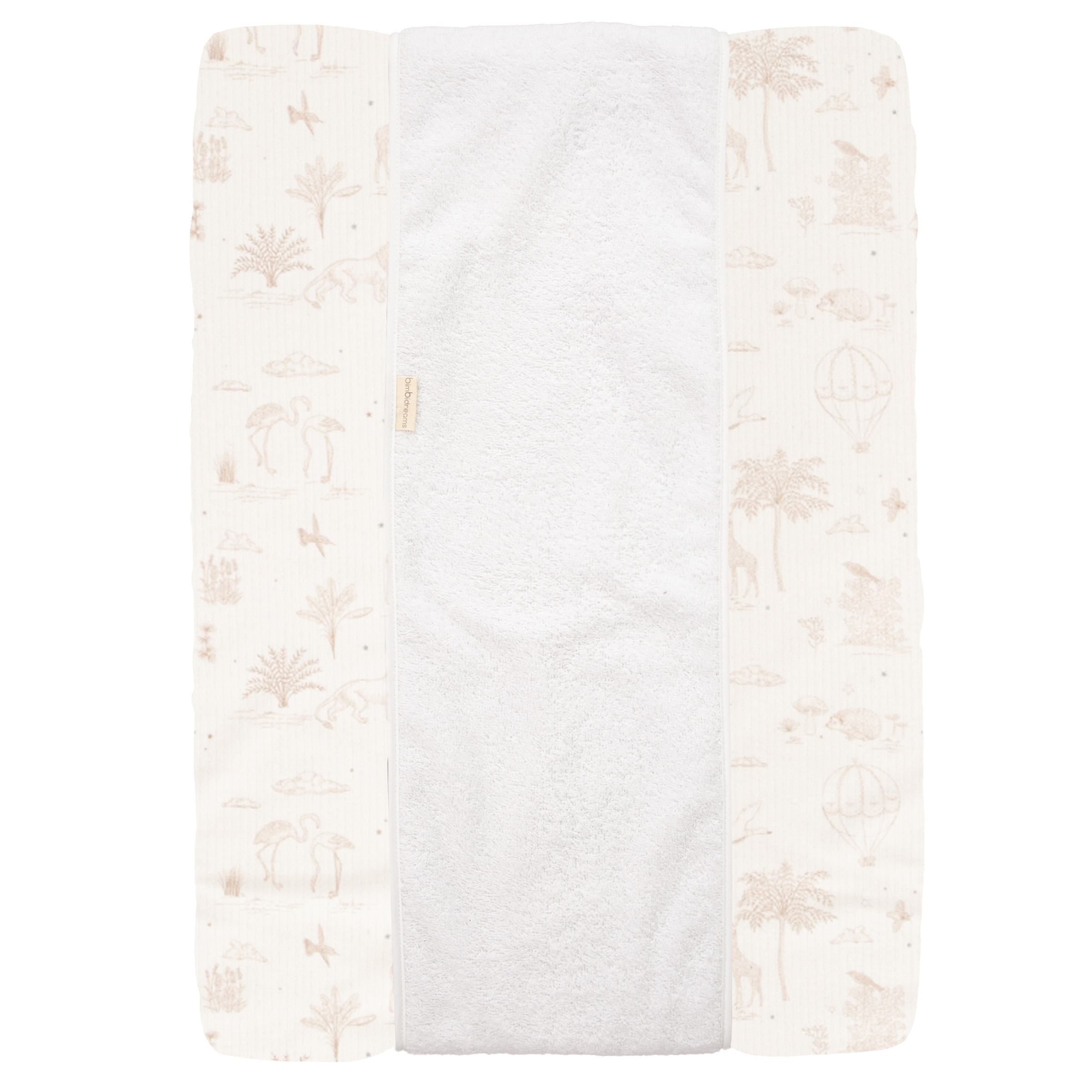 Funda cambiador con rizo 50x70cm