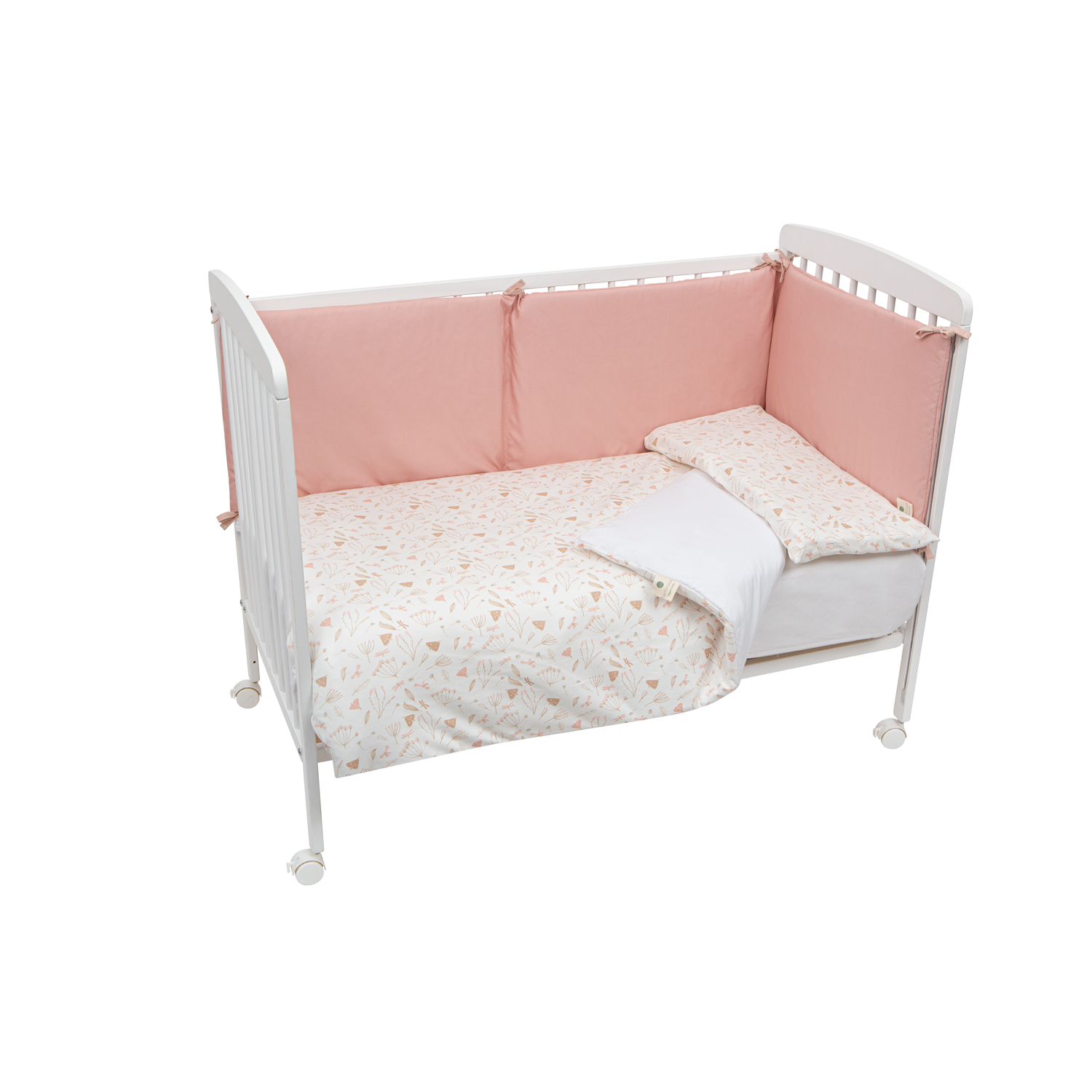 Funda nórdica + funda almohada + protector  cuna